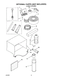 05 - Optional parts for Whirlpool Air Conditioner ACE124XX0 from AppliancePartsPros.com
