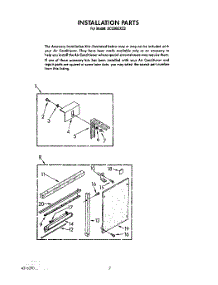05 - Installation, Literature parts for Whirlpool Air Conditioner ACQ082XZ2 from AppliancePartsPros.com