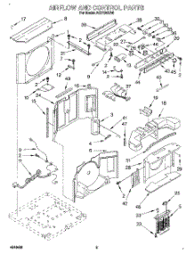 02 - Airflow And Control parts for Whirlpool Air Conditioner ACE124XA0 from AppliancePartsPros.com