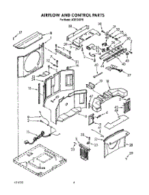 02 - Airflow And Control Parts parts for Whirlpool Air Conditioner ACE124XY0 from AppliancePartsPros.com