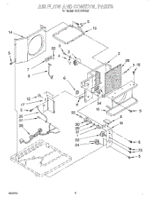02 - Air Flow And Control parts for Whirlpool Air Conditioner ACQ122XG0 from AppliancePartsPros.com