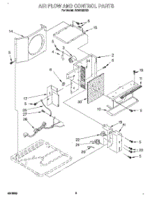 02 - Airflow And Control parts for Whirlpool Air Conditioner ACM122XE0 from AppliancePartsPros.com