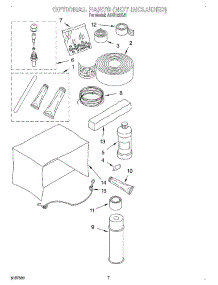04 - Optional parts for Whirlpool Air Conditioner ACQ122XJ1 from AppliancePartsPros.com