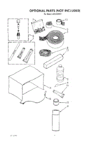 05 - Optional parts for Whirlpool Air Conditioner ACU102XX1 from AppliancePartsPros.com