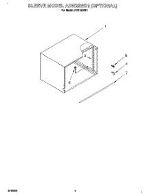 05 - Sleeve Model Aow22w21 (Optional) parts for Whirlpool Air Conditioner ACU124XD1 from AppliancePartsPros.com