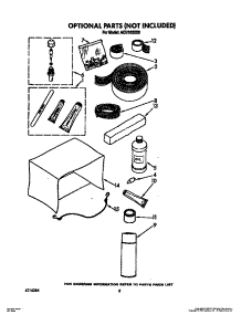 06 - Optional parts for Whirlpool Air Conditioner ACU102XX0 from AppliancePartsPros.com