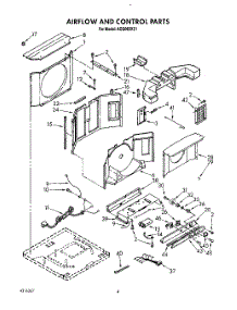 03 - Airflow And Control parts for Whirlpool Air Conditioner ACQ082XZ1 from AppliancePartsPros.com