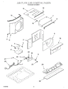 02 - Airflow And Control parts for Whirlpool Air Conditioner ACM122XH1 from AppliancePartsPros.com