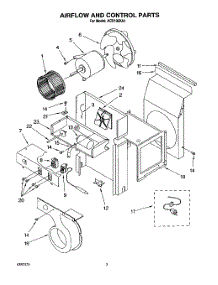 02 - Section parts for Whirlpool Air Conditioner ACS102XA1 from AppliancePartsPros.com