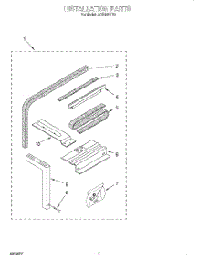 04 - Installation Parts parts for Whirlpool Air Conditioner ACS102XE0 from AppliancePartsPros.com