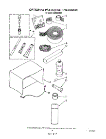 05 - Lit / Optional parts for Whirlpool Air Conditioner ACM062XX0 from AppliancePartsPros.com