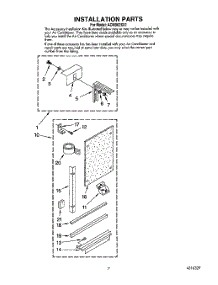 05 - Installation parts for Whirlpool Air Conditioner ACM062XX1 from AppliancePartsPros.com
