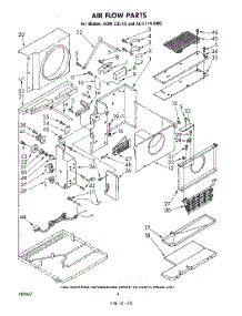 03 - Airflow Parts parts for Whirlpool Air Conditioner ACE114XM0 from AppliancePartsPros.com