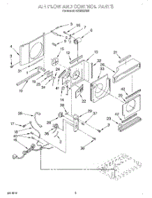 02 - Airflow And Control parts for Whirlpool Air Conditioner ACQ062XD0 from AppliancePartsPros.com