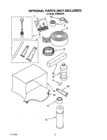 05 - Optional parts for Whirlpool Air Conditioner ACM062XZ0 from AppliancePartsPros.com