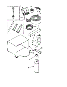 Optional parts for Whirlpool Air Conditioner AEQ072XH0 from AppliancePartsPros.com