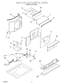 02 - Airflow And Control parts for Whirlpool Air Conditioner ACV102XH0 from AppliancePartsPros.com