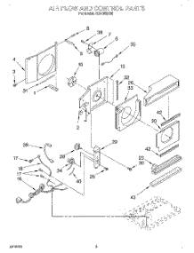 02 - Airflow And Control parts for Whirlpool Air Conditioner ACM052XG0 from AppliancePartsPros.com