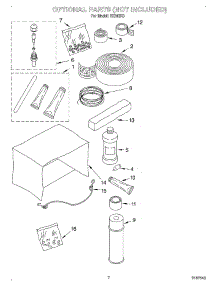 05 - Optional parts for Whirlpool Air Conditioner RE243K0 from AppliancePartsPros.com