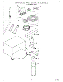 04 - Optional parts for Whirlpool Air Conditioner ACM254XF0 from AppliancePartsPros.com