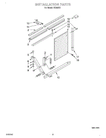 06 - Installation parts for Whirlpool Air Conditioner RE243K0 from AppliancePartsPros.com