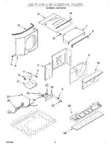 02 - Airflow And Control parts for Whirlpool Air Conditioner ACM102XH0 from AppliancePartsPros.com