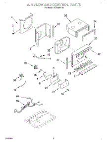 02 - Airflow And Control parts for Whirlpool Air Conditioner ACQ052XH0 from AppliancePartsPros.com