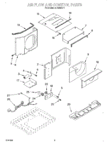 02 - Airflow And Control parts for Whirlpool Air Conditioner ACM082XH1 from AppliancePartsPros.com