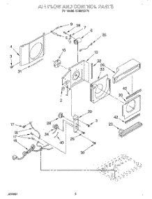 02 - Air Flow And Control parts for Whirlpool Air Conditioner ACM072XF0 from AppliancePartsPros.com