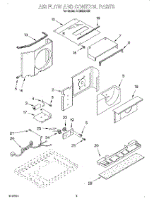 02 - Air Flow And Control parts for Whirlpool Air Conditioner ACM082XH0 from AppliancePartsPros.com