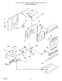 02 - Airflow And Control parts for Whirlpool Air Conditioner ACM052XG1 from AppliancePartsPros.com