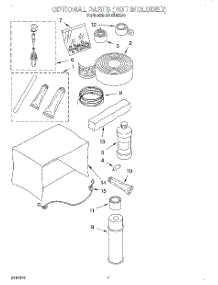 04 - Optional parts for Whirlpool Air Conditioner ACM102XJ0 from AppliancePartsPros.com