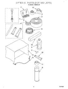 04 - Optional parts for Whirlpool Air Conditioner ACM062XJ0 from AppliancePartsPros.com