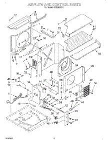 02 - Air Flow And Control parts for Whirlpool Air Conditioner ACE254XH1 from AppliancePartsPros.com