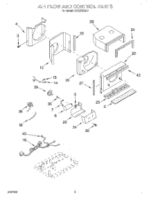 02 - Air Flow And Control parts for Whirlpool Air Conditioner ACQ072XH0 from AppliancePartsPros.com