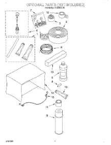 04 - Optional parts for Whirlpool Air Conditioner ACE082XH0 from AppliancePartsPros.com