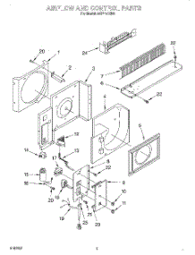 02 - Airflow And Control Parts parts for Whirlpool Air Conditioner ACE114XH0 from AppliancePartsPros.com
