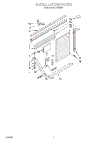 05 - Installation parts for Whirlpool Air Conditioner ACE184XH0 from AppliancePartsPros.com