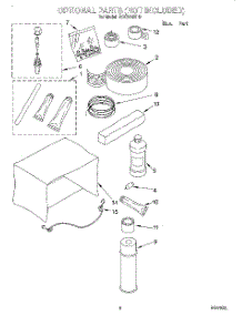 04 - Optional parts for Whirlpool Air Conditioner ACQ214XH0 from AppliancePartsPros.com