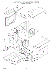 02 - Airflow And Control parts for Whirlpool Air Conditioner ACQ142XH0 from AppliancePartsPros.com