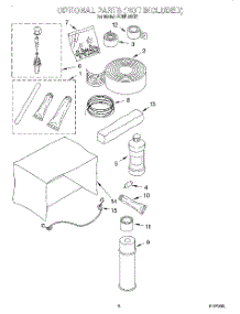 04 - Optional parts for Whirlpool Air Conditioner ACM184XH1 from AppliancePartsPros.com