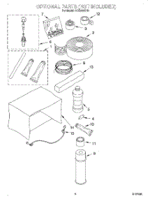 04 - Optional parts for Whirlpool Air Conditioner ACQ254XH0 from AppliancePartsPros.com