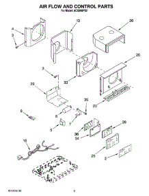 02 - Air Flow And Control Parts parts for Whirlpool Air Conditioner ACQ068PS2 from AppliancePartsPros.com