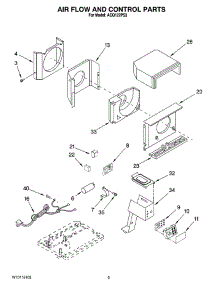 02 - Air Flow And Control Parts parts for Whirlpool Air Conditioner ACQ122PS3 from AppliancePartsPros.com