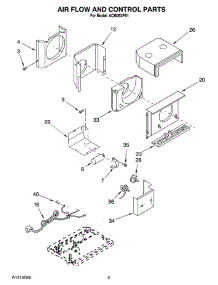 02 - Air Flow And Control Parts parts for Whirlpool Air Conditioner ACM052PS1 from AppliancePartsPros.com