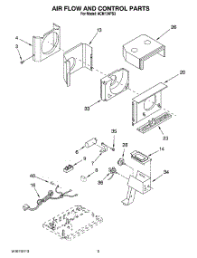 02 - Air Flow And Control Parts parts for Whirlpool Air Conditioner ACM124PS3 from AppliancePartsPros.com