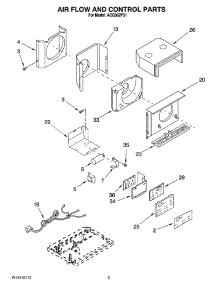 02 - Air Flow And Control Parts parts for Whirlpool Air Conditioner ACQ062PS1 from AppliancePartsPros.com