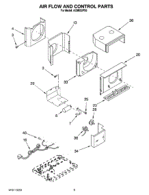 02 - Air Flow And Control Parts parts for Whirlpool Air Conditioner ACM052PS0 from AppliancePartsPros.com