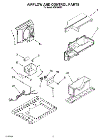 02 - Air Flow And Control Parts parts for Whirlpool Air Conditioner ACM184XR1 from AppliancePartsPros.com