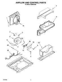 02 - Air Flow And Control Parts parts for Whirlpool Air Conditioner ACM184XS0 from AppliancePartsPros.com
